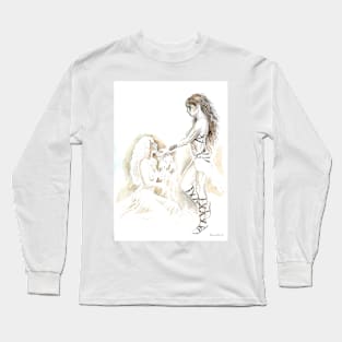 warrior and princess Long Sleeve T-Shirt